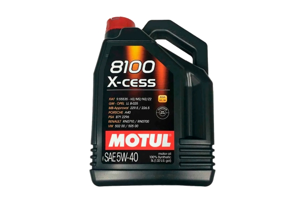Масло MOTUL 8100 X-Cess 5W40 A3/B4 5л