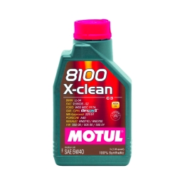 Масло MOTUL 8100 X-Clean 5W40 C3 1L