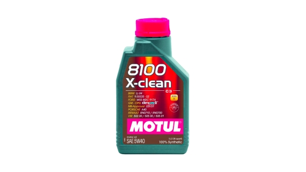 Масло MOTUL 8100 X-Clean 5W40 C3 1L