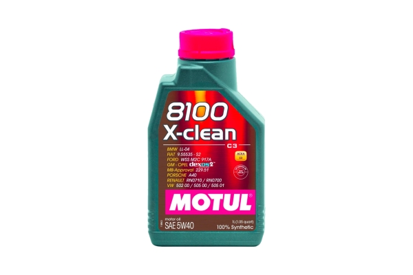 Масло MOTUL 8100 X-Clean 5W40 C3 1L