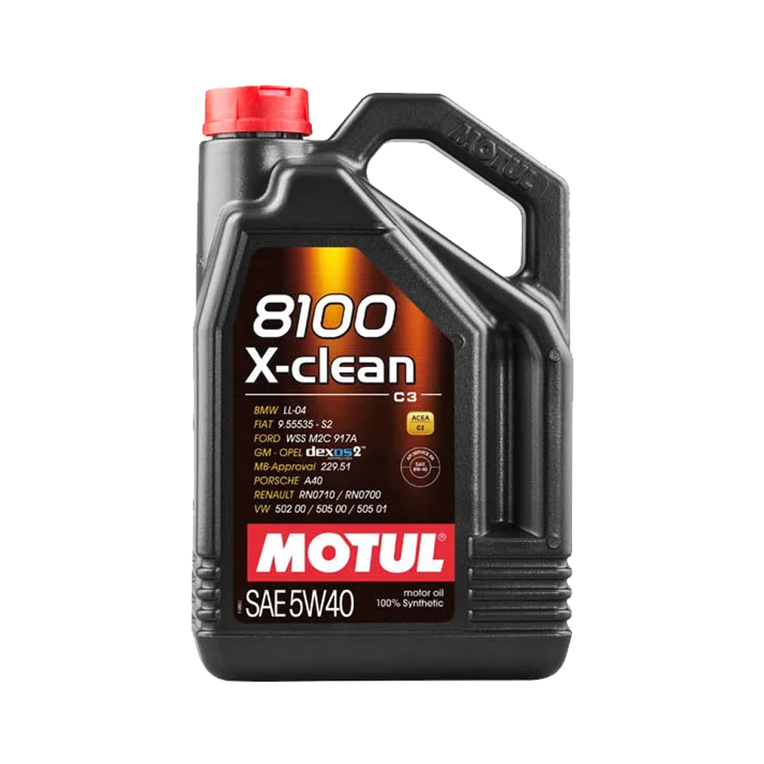 Масло MOTUL 8100 X-clean С3 5W40 4л (104720)