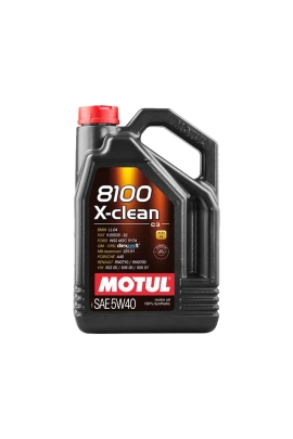 Масло MOTUL 8100 X-clean С3 5W40 4л (104720)