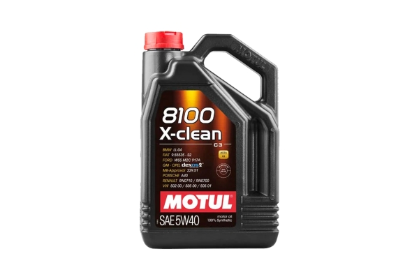 Масло MOTUL 8100 X-clean С3 5W40 4л (104720)