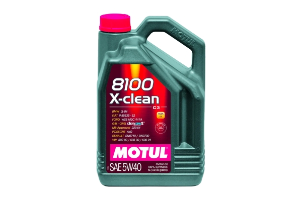 Масло MOTUL 8100 X-Clean 5W40 C3 5L