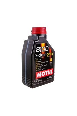 Масло MOTUL 8100 X-Clean Gen2 5W40 1л