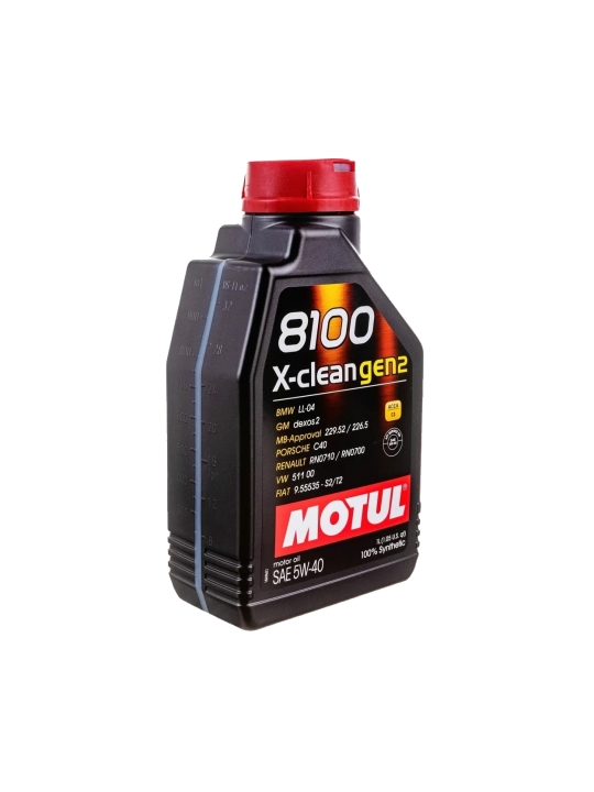 Масло MOTUL 8100 X-Clean Gen2 5W40 1л