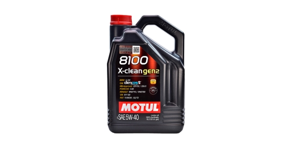 Масло MOTUL 8100 X-Clean Gen2 5W40 5л