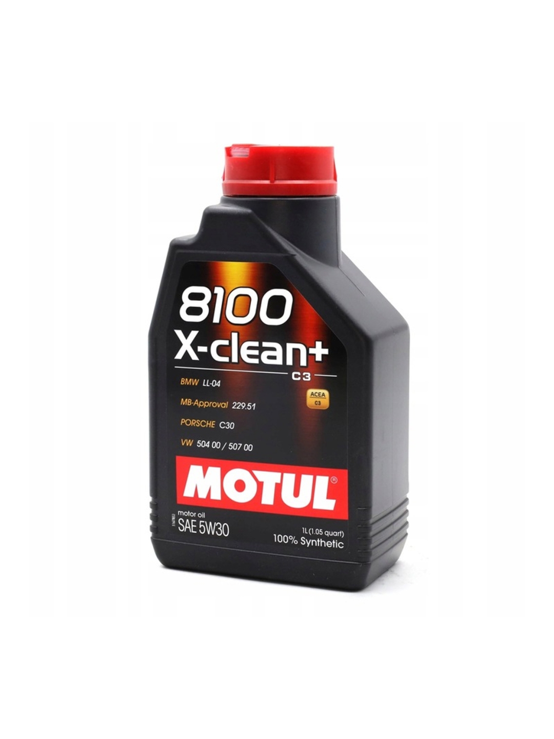 Масло MOTUL 8100 X-Clean+ 5W30 1л
