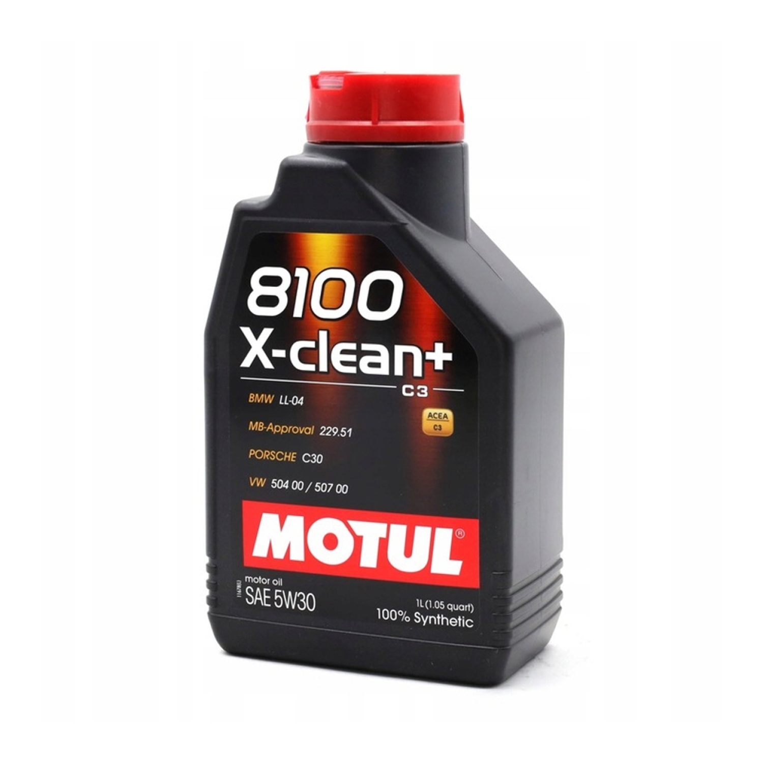 Масло MOTUL 8100 X-Clean+ 5W30 1л