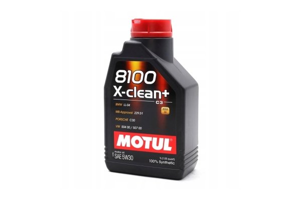 Масло MOTUL 8100 X-Clean+ 5W30 1л