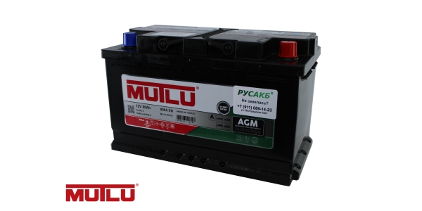 Аккумулятор Mutlu 80e AGM L4.80.080.A 80 Ач 800