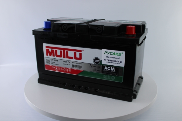 Аккумулятор Mutlu 80e AGM L4.80.080.A 80 Ач 800