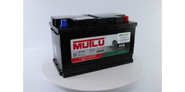 Аккумулятор Mutlu 80e AGM L4.80.080.A 80 Ач 800