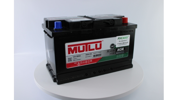 Аккумулятор Mutlu 80e AGM L4.80.080.A 80 Ач 800
