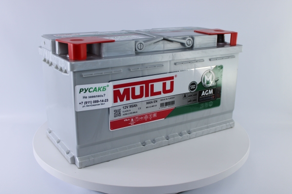 Аккумулятор Mutlu 95e AGM L5.95.090.A 95 Ач 900