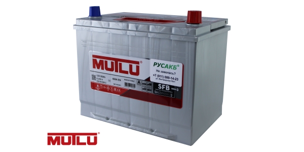 Аккумулятор Mutlu 80е D26.80.066.C 12V 80 Ач 660 н.кр.