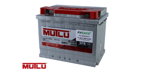 Аккумулятор Mutlu 60e L2.60.054.A 60 Ач 540