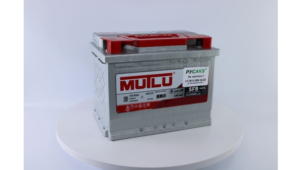 Аккумулятор Mutlu 60 L2.60.054.B 60 Ач 540