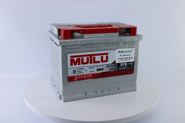Аккумулятор Mutlu 60 L2.60.054.B 60 Ач 540