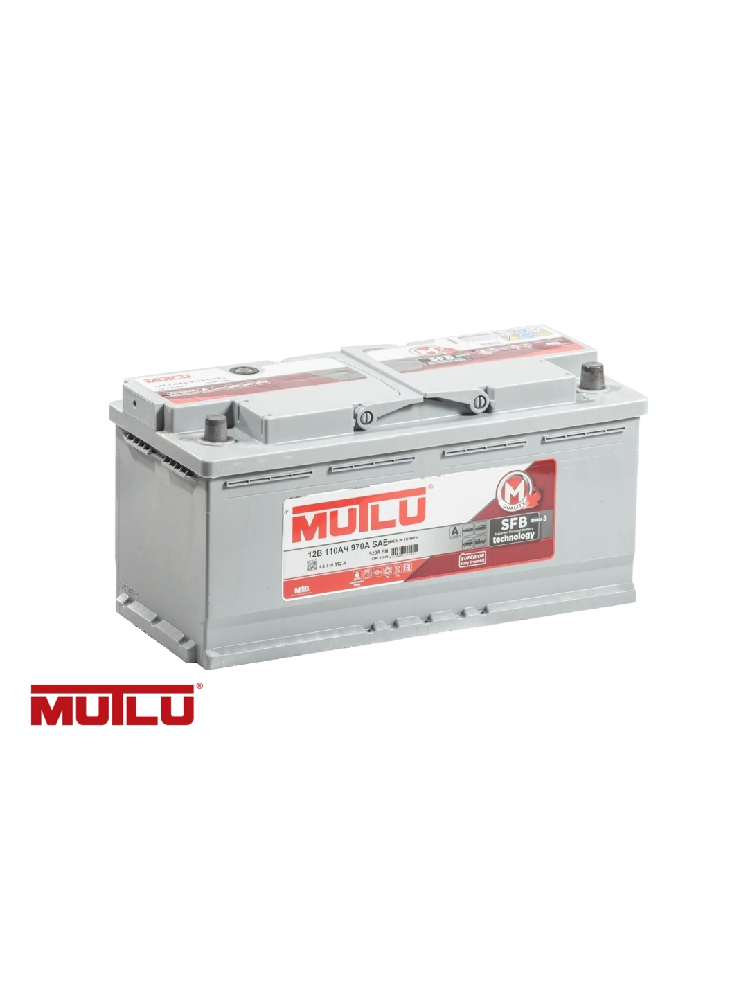Аккумулятор Mutlu 110 Ач L6.110.092.A обр пол