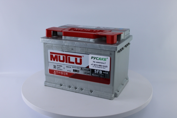 Аккумулятор Mutlu 60e LB2.60.054.A 60 Ач 540
