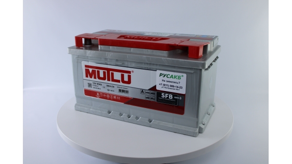 Аккумулятор Mutlu 85e LB4.85.080.A 85 Ач 800