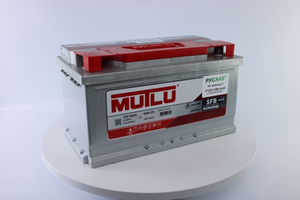 Аккумулятор Mutlu 85e LB4.85.080.A 85 Ач 800