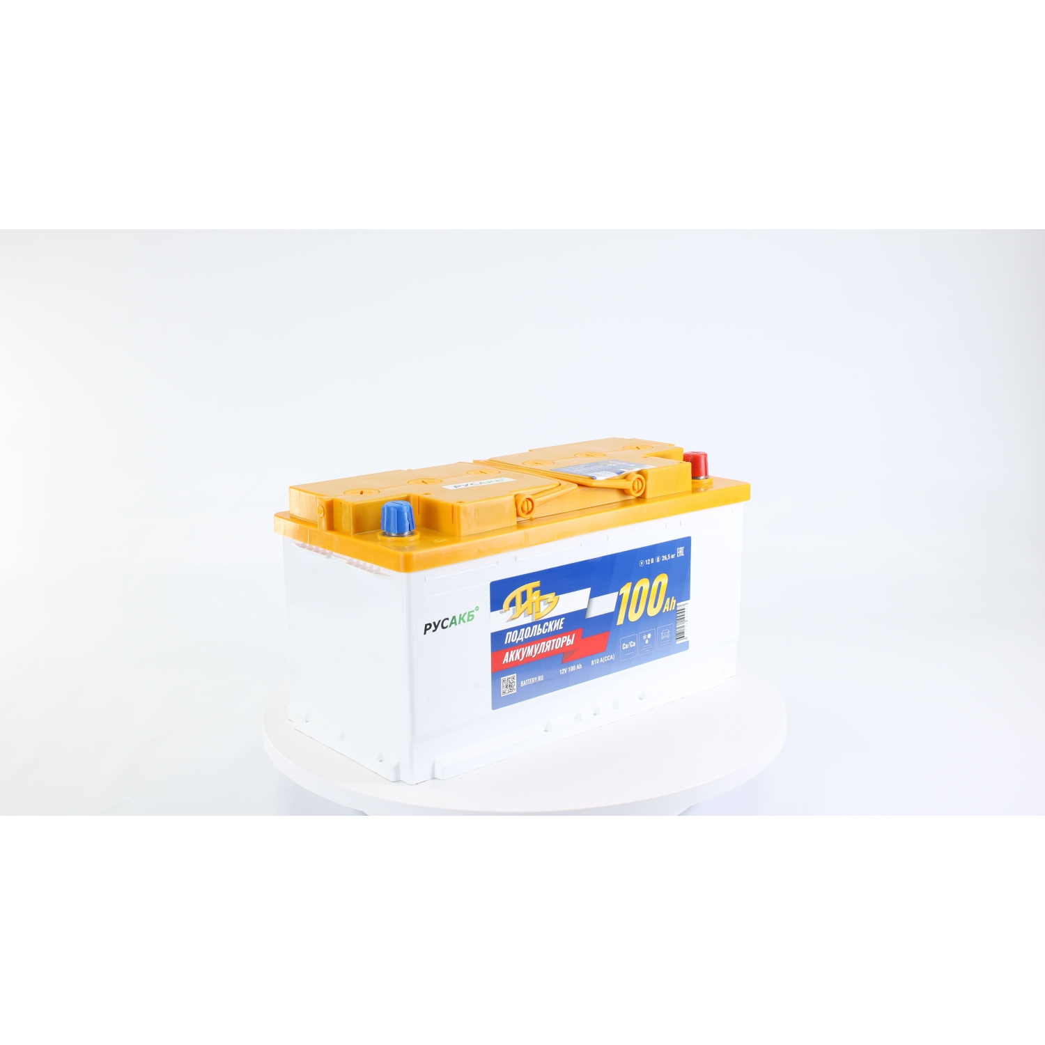 ПАЗ 100.0, 100 Ач, обратная полярность, 353x175x190 мм, 820 Ампер — купить в Санкт-Петербурге