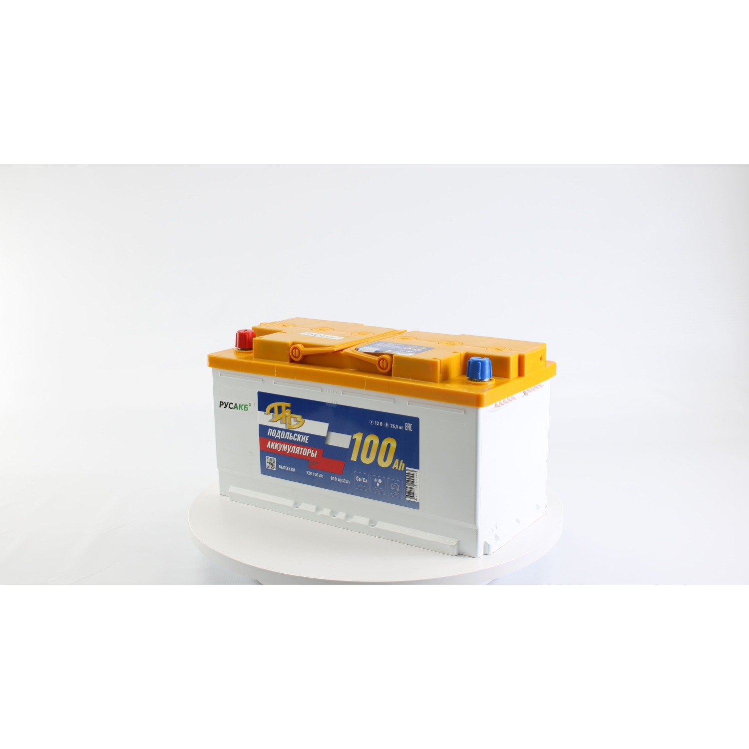 ПАЗ 100.1, 100 Ач, прямая полярность, 353x175x190 мм, 820 Ампер — купить в Санкт-Петербурге