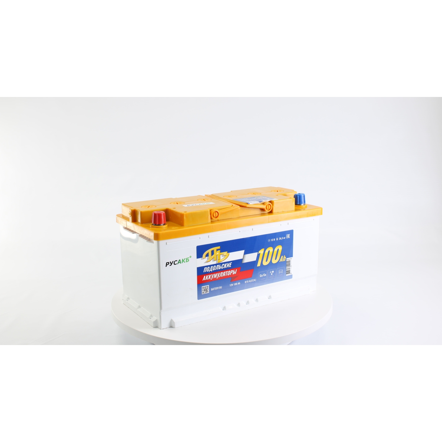 ПАЗ 100.1, 100 Ач, прямая полярность, 353x175x190 мм, 820 Ампер — купить в Санкт-Петербурге