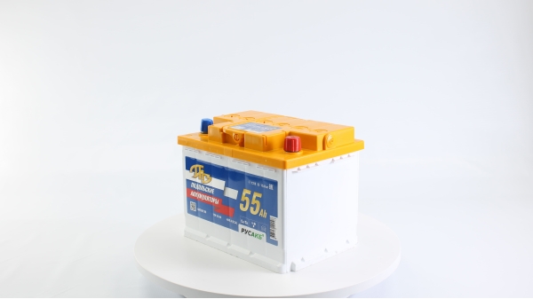 Аккумулятор ПАЗ 55Ач L - евро пол