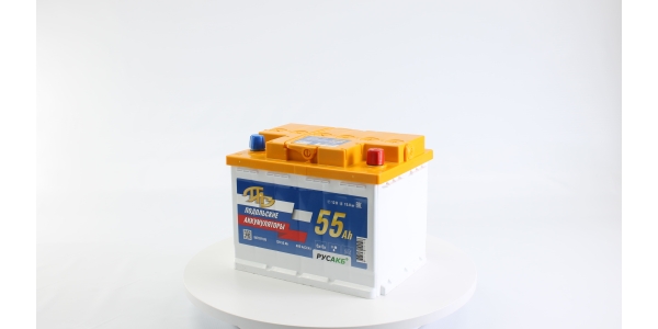 Аккумулятор ПАЗ 55Ач L - евро пол