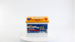 ПАЗ 55Ач L - евро пол, 55 Ач, обратная полярность, 242x175x190 мм, 480 Ампер — купить в Санкт-Петербурге