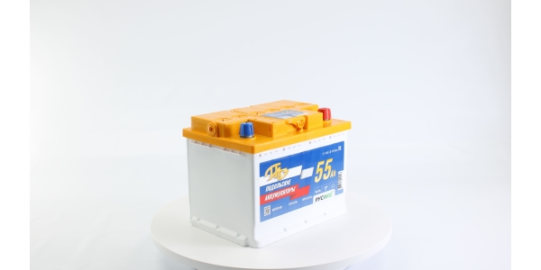 Аккумулятор ПАЗ 55Ач L - евро пол