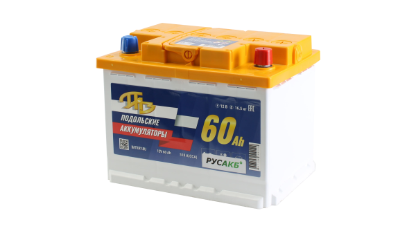 Аккумулятор ПАЗ 60.0 L2