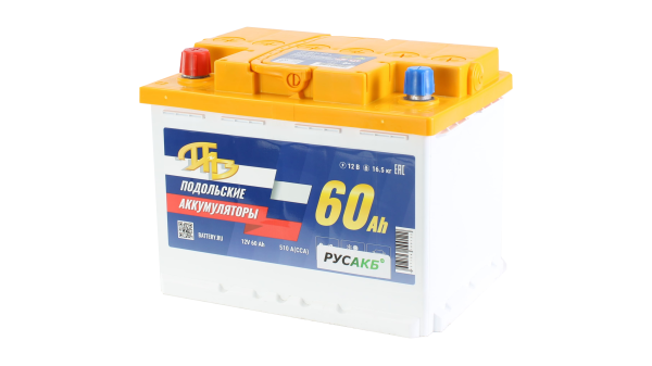 Аккумулятор ПАЗ 60.1 L2