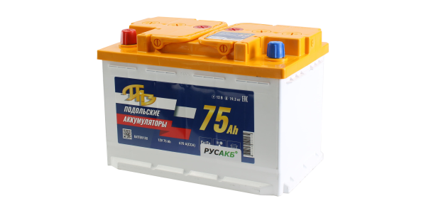 Аккумулятор ПАЗ 75.1