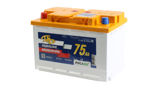 Аккумулятор ПАЗ 75.1
