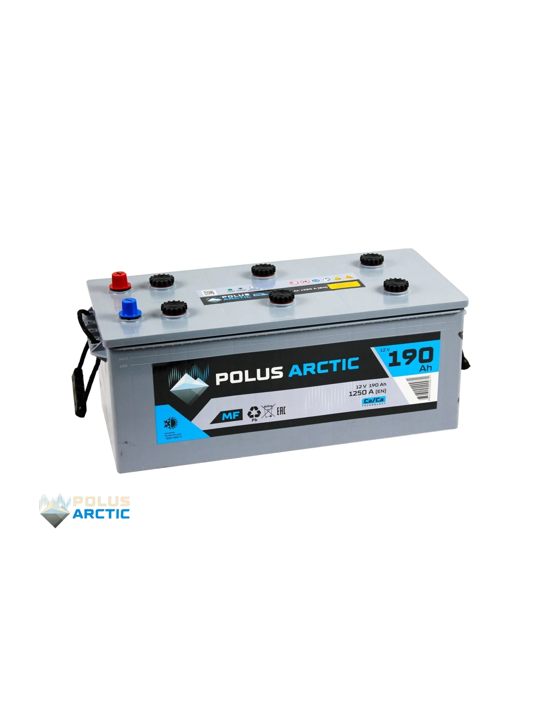 Аккумулятор POLUS ARCTIC 190 Ач евро конус