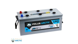 POLUS ARCTIC 190MF евро.конус, 190 Ач, обратная полярность, 512x223x220 мм, 1250 Ампер — купить в Санкт-Петербурге