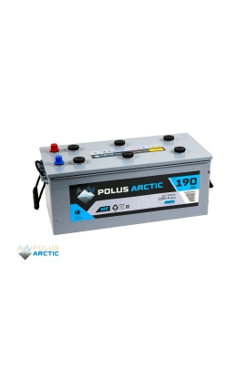 Аккумулятор POLUS ARCTIC 190 Ач евро конус