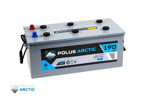Аккумулятор POLUS ARCTIC 190MF евро.конус