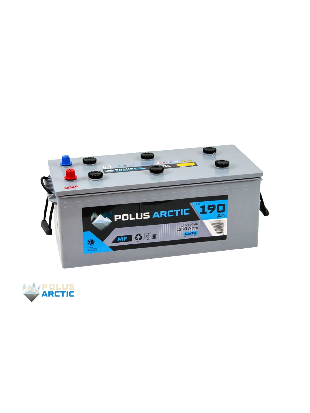 Аккумулятор POLUS ARCTIC 190 Ач росс конус