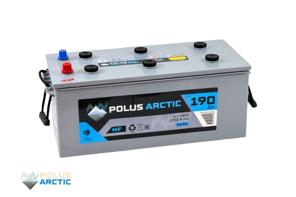 Аккумулятор POLUS ARCTIC 190MF росс.конус