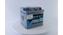 POLUS ARCTIC 50.0, 50 Ач, обратная полярность, 207x175x190 мм, 450 Ампер — купить в Санкт-Петербурге