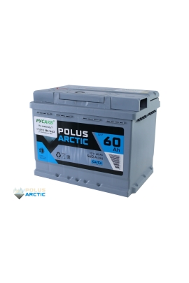 Аккумулятор POLUS ARCTIC 60 Ач прям пол