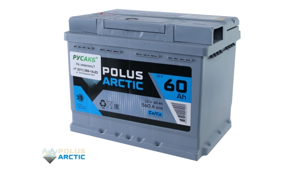 Аккумулятор POLUS ARCTIC 60.1