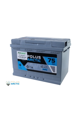 Аккумулятор POLUS ARCTIC 75 Ач прям пол