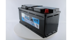 POLUS ARCTIC AGM 105, 105 Ач, обратная полярность, 393x175x190 мм, 950 Ампер — купить в Санкт-Петербурге