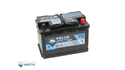 POLUS ARCTIC AGM 70, 70 Ач, обратная полярность, 275x175x190 мм, 720 Ампер — купить в Санкт-Петербурге